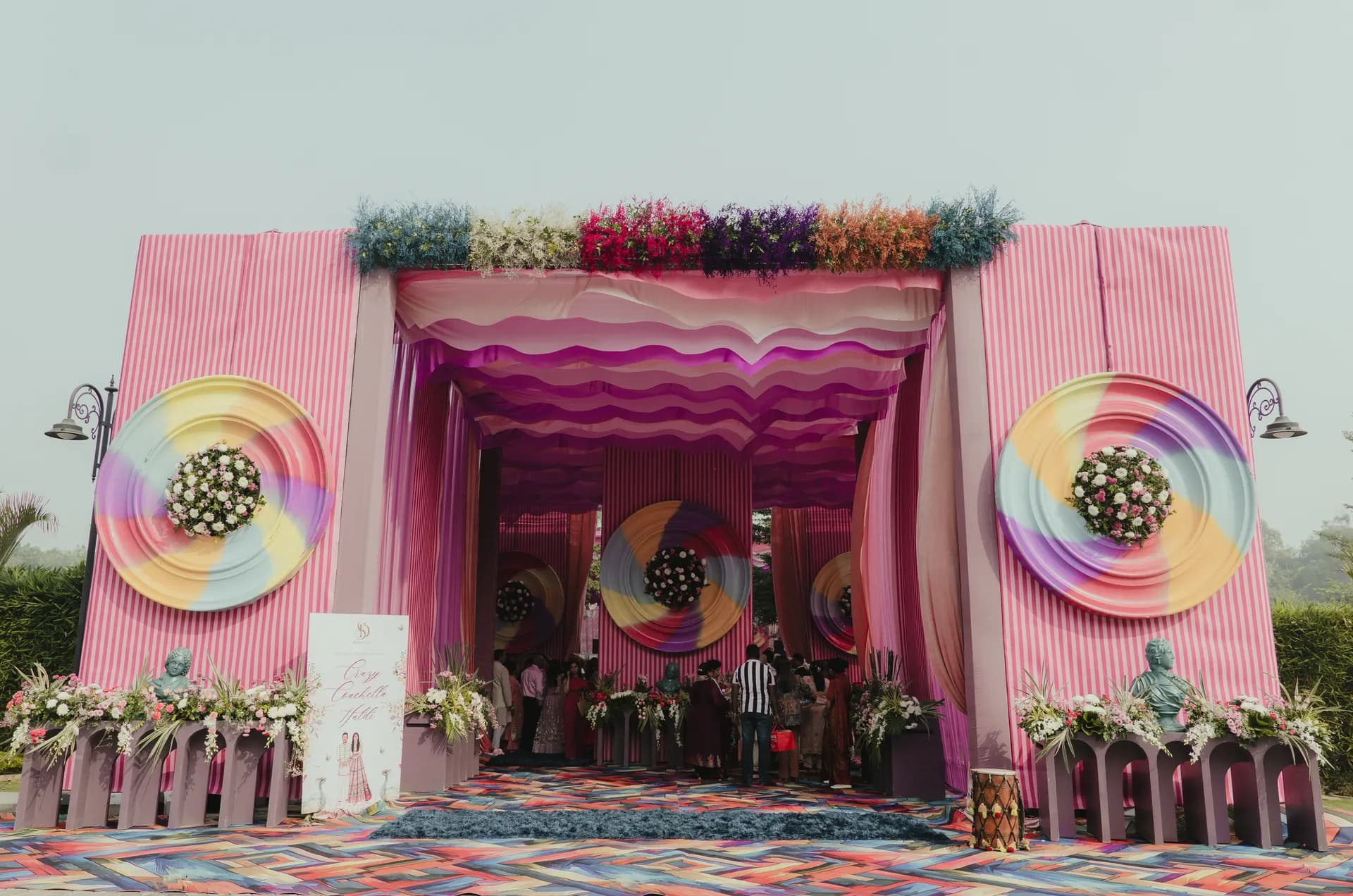 Haldi ceremony decor Ludhiana