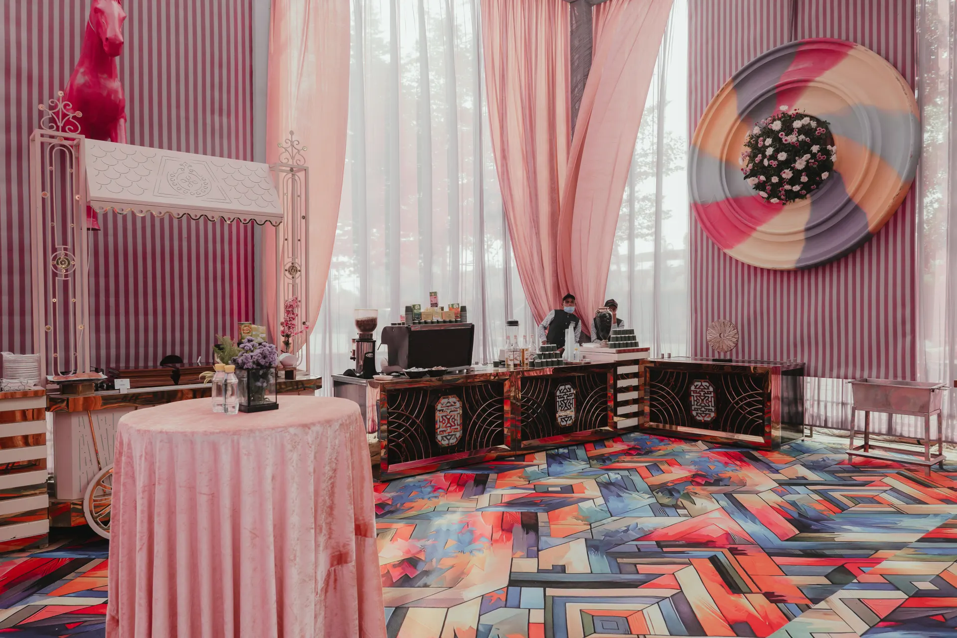 Haldi wedding decor Ludhiana