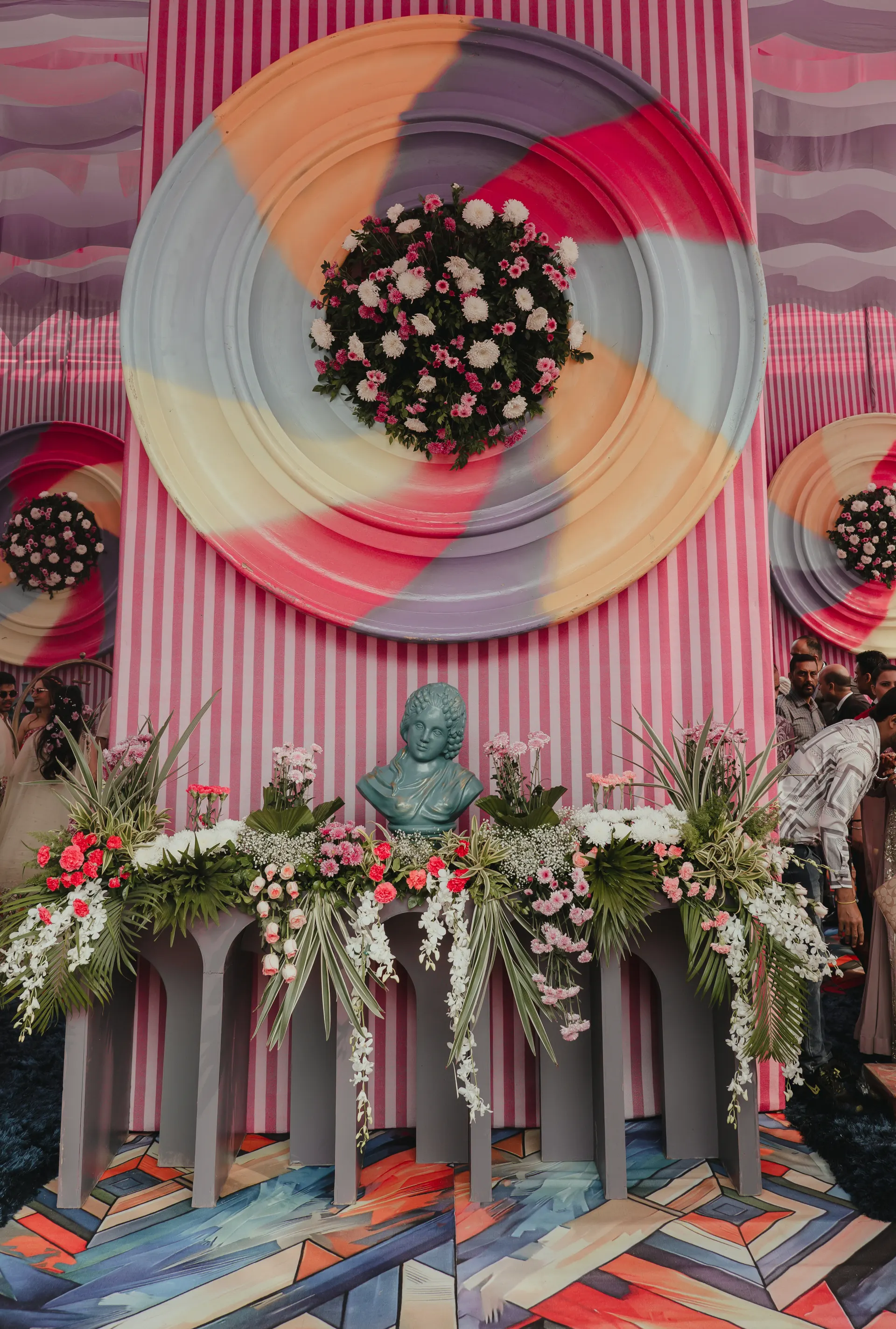 Haldi event decor Punjab