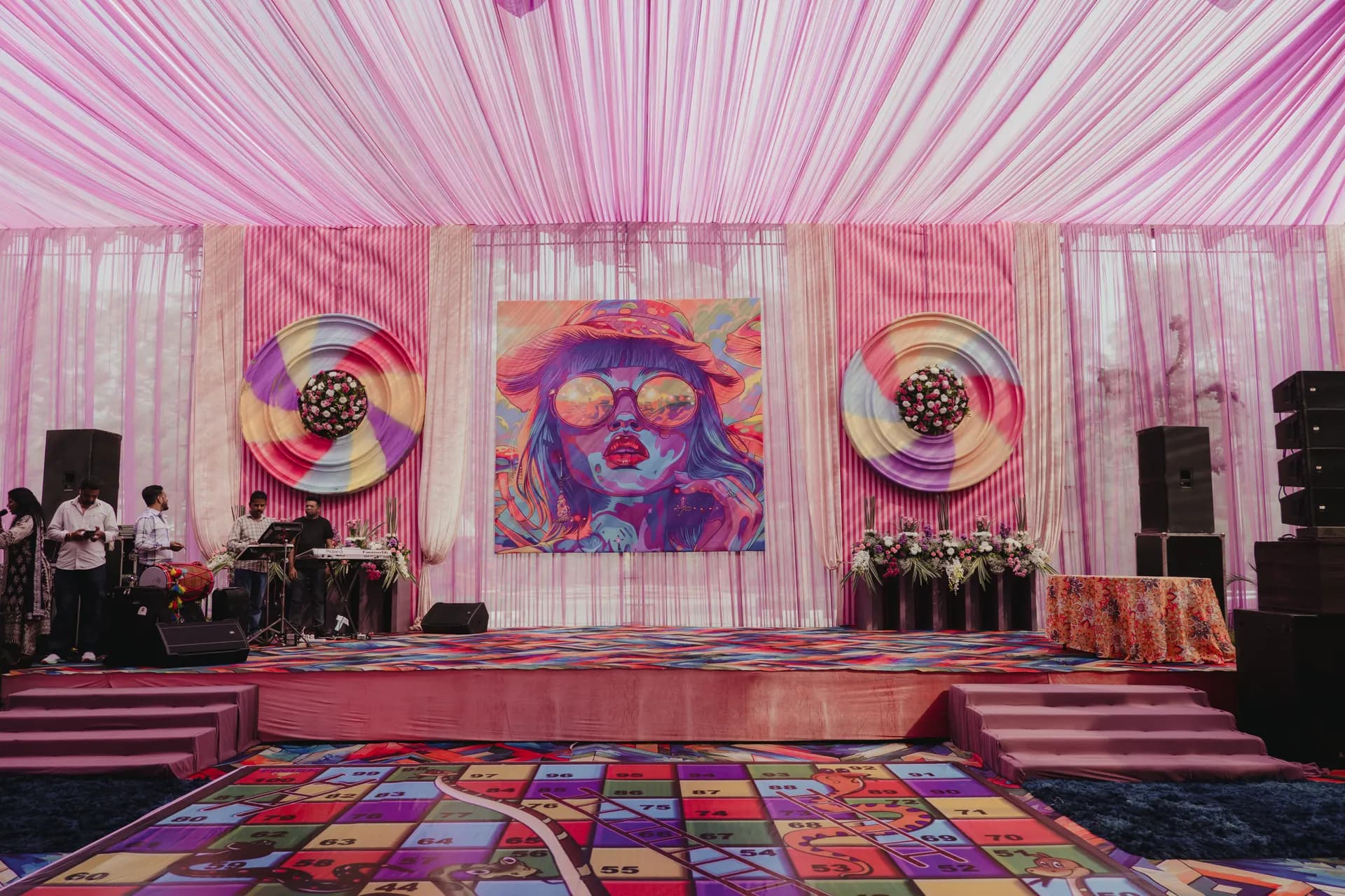 Haldi ceremony setup Ludhiana
