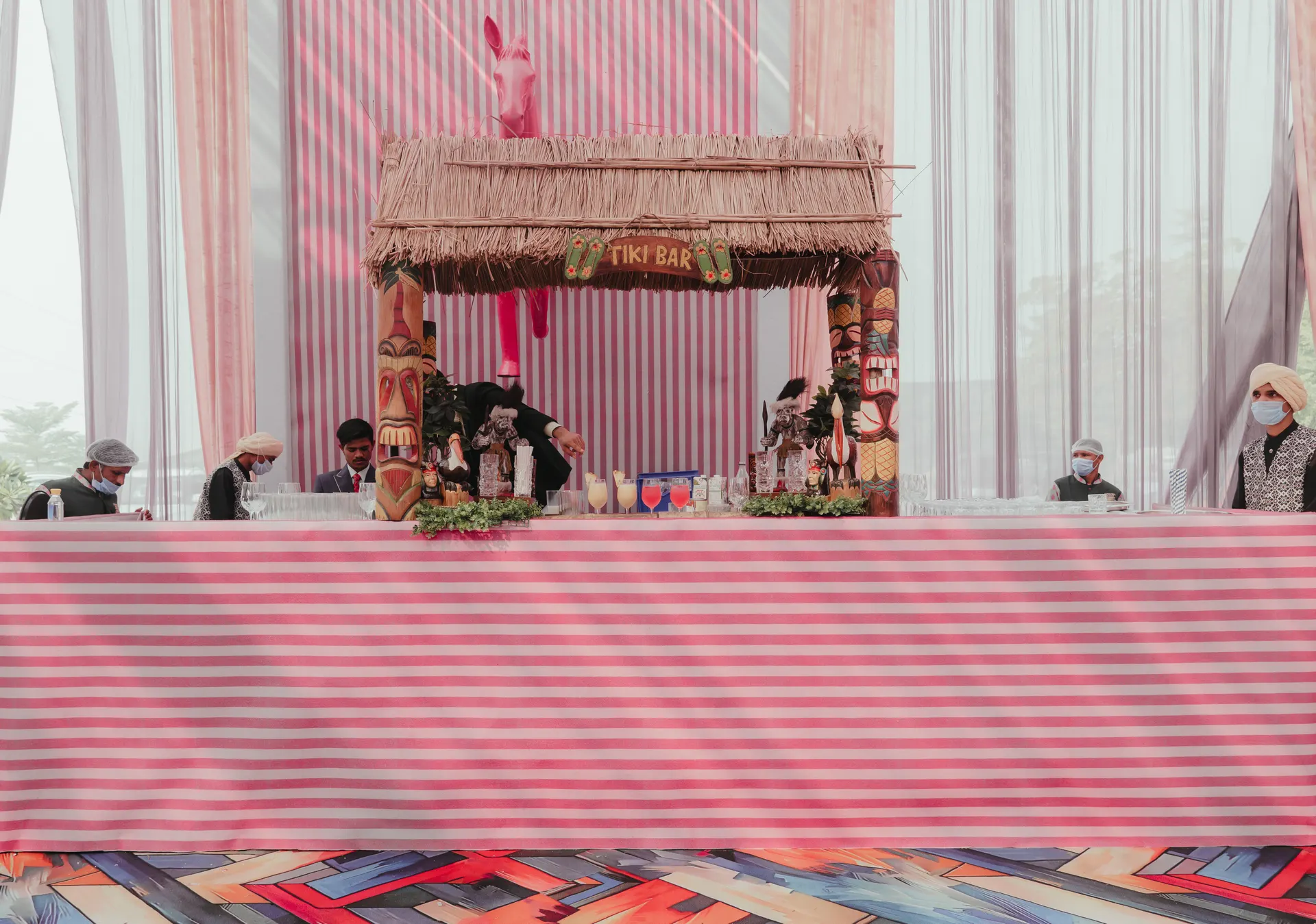 Haldi decor wedding Punjab